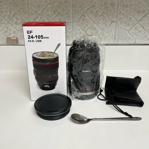 Strata Caniam Camera Lens Travel Tumbler - Picture 3 of 5